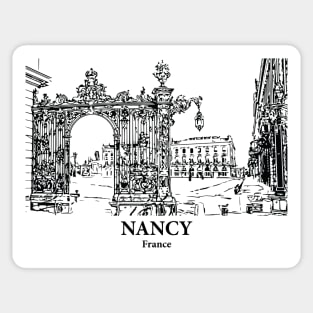 Nancy - France Sticker